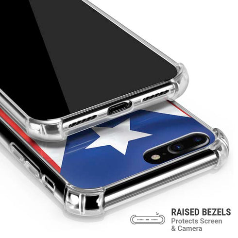 Puerto Rico Flag iPhone 7/8 Plus Clear Case